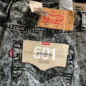 Levi 501 acid wash W34 L32